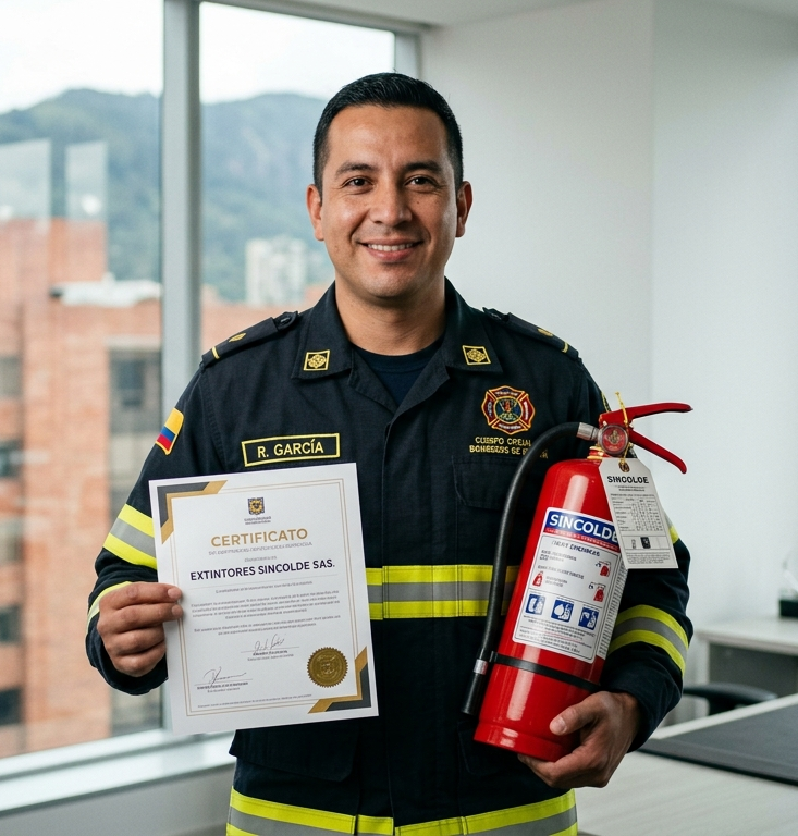 Certificaciones y cumplimiento de normas técnicas - Extintores Sincolde SAS